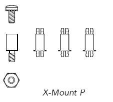 Expander Board X-Mount-P Mounting Hardware